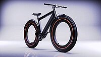 Speichenloses E-Bike vom schwedischen Hersteller Noll