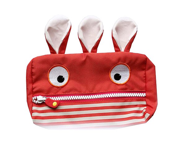 Lenkertasche die wie ein Monster aussieht