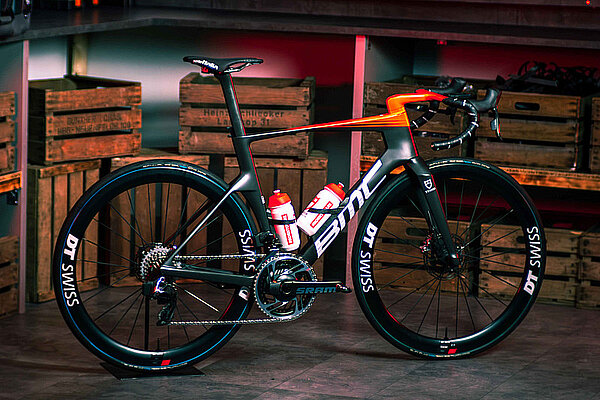 Swiss Side, BMC, DT Swiss Radsport Schweiz. Rennvelo von BMC.