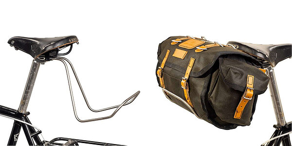 Bagman-Heckträger in Aktion.