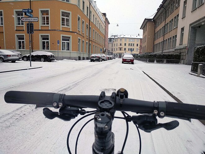 Radfahren geht auch im Winter
