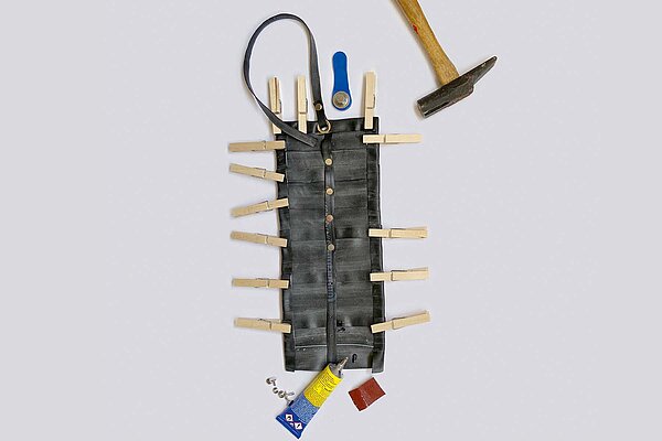 Tool-Kit aus alten Fahrradschläuchen