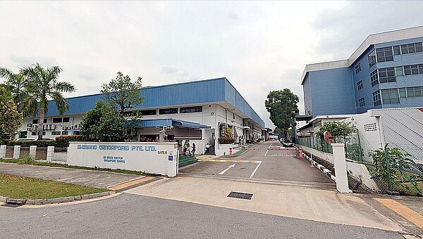 Quartalszahlen der Fahrradbranche. Fabrikareal von Shimano.