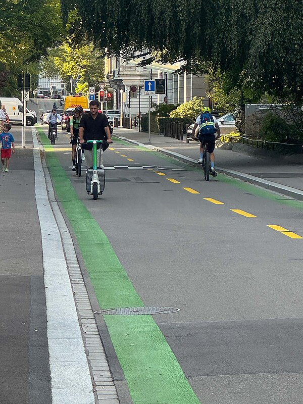 Veloverkehr Zürich