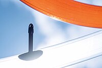 Kunstbild mit Fahrradschläuchen