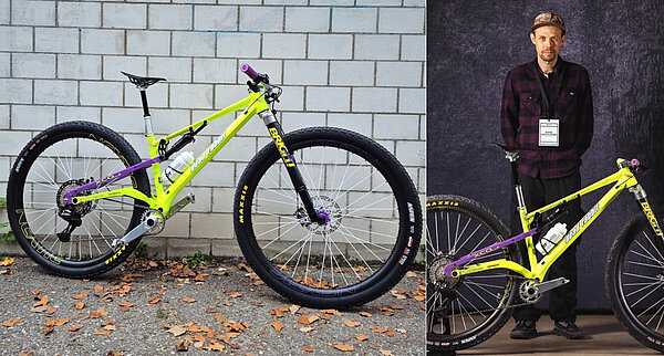 Alu-Prototyp von Dead Rabbit Bike.