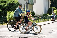 Regeln für Velos und E-Bikes in der Schweiz.
