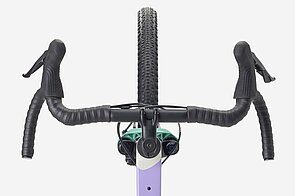 Gravelbike-Lenker mit viel Flare.