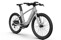 Weisses E-Bike.