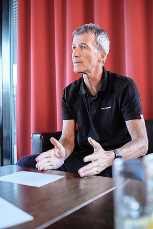 Flyer CEO Andreas Kessler