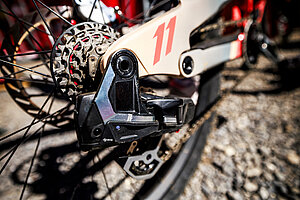 Sram XX DH-Schaltwerk.