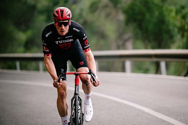 Der Thurgauer Stefan Küng steht seit Anfang Jahr bei Tudor Pro Cycling unter Vertrag. (Foto: Tudor Pro Cycling) Stefan Küng Tudor Pro Cycling