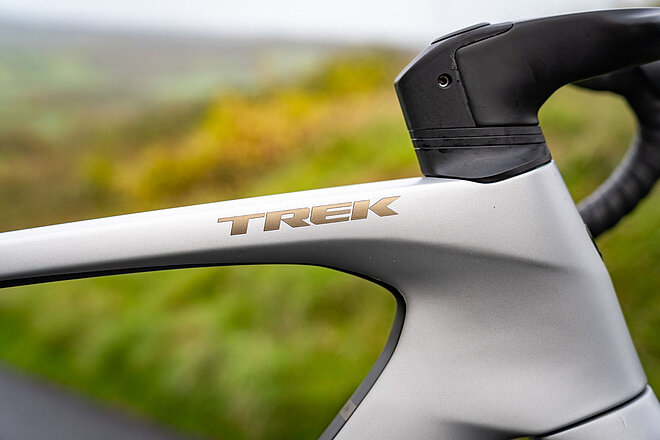 Trek will sparen. Rennradrahmen von Trek.