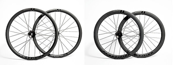 Classified R36» und «R50» Laufräder.