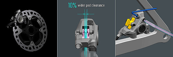 Die neuen Rennvelo-Scheibenbremsen der «Dura-Ace 9200» bieten mit den Bremsscheiben und Servo Wave Mountainbike-Technologie.