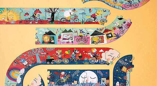Velo Puzzle für Kinder