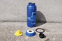 Keego Trinkflasche mit Titanbeschichtung.