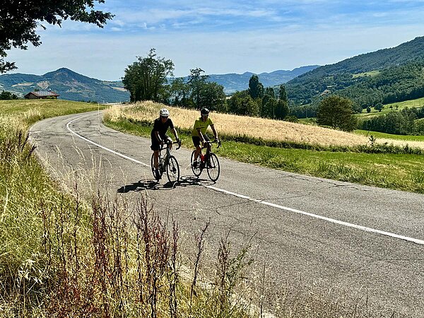Reisen Fahrrad Schweiz Italien