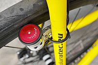 Felgendynamo für Rennräder.