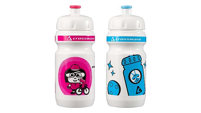 Bunte Trinkflaschen für Kinder 