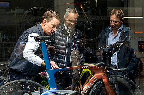 Pinarello Flagship-Store in Zürich.