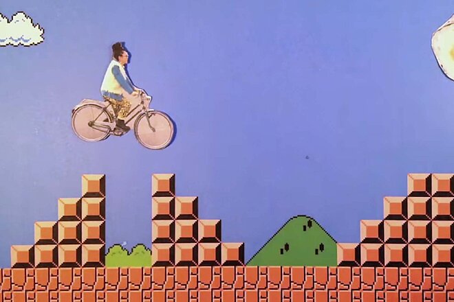 Screenshot aus dem Video Oh My Bike von Tim & Puma Mimi