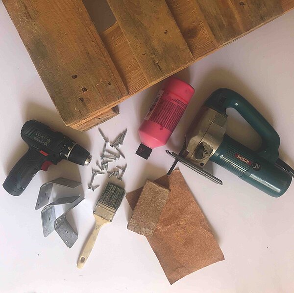 Veloständer aus Europalette