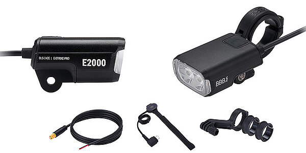 BBB E-Strike Scheinwerfer für Elektrovelos.