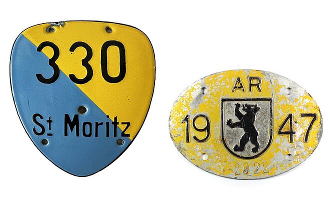 Geschichte der Velonummern in der Schweiz.