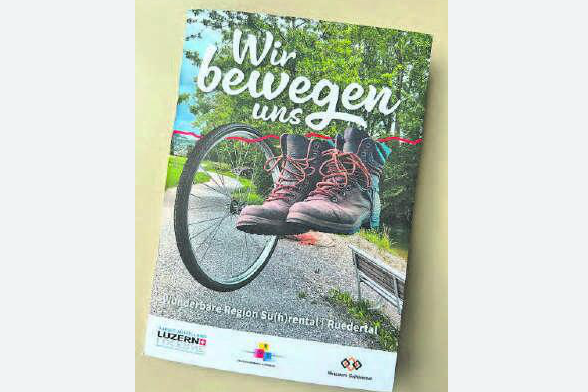 Der neue Veloführer zeigt die Region Su(h)rental von ihren schönsten Seiten.