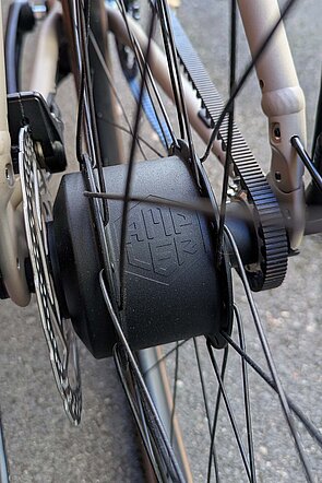 Nabenmotor von Ampler.