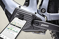 Pinion MGU Antrieb an einem E-Bike.