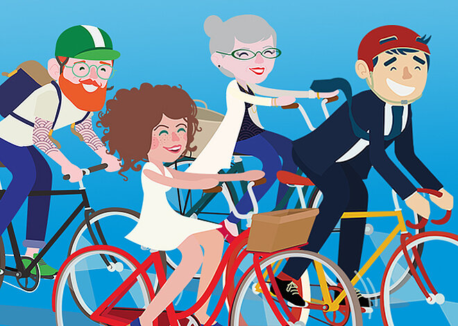 An der diesjährigen Bike to Work kann auch vom Homeoffice aus teilgenommen werden