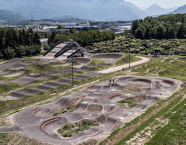 Pumptrack in Aigle