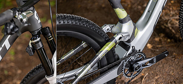 Scott Spark Flight Attendant Mountainbike. 