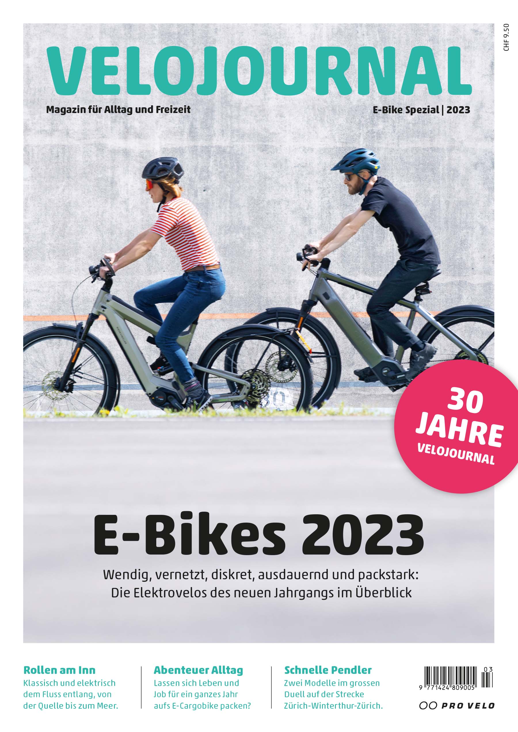 Alles über E-Bikes. Velojournal E-Bike Spezial 2023.